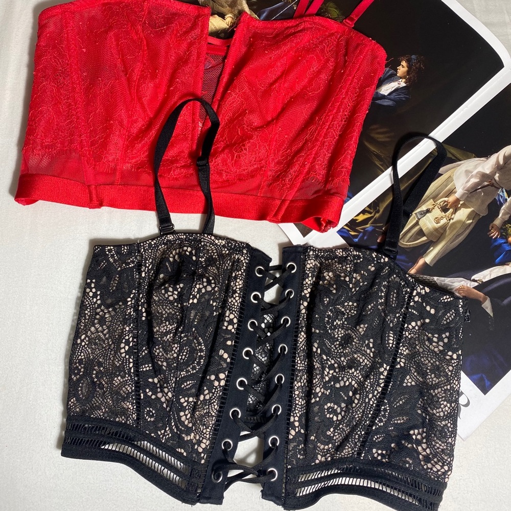 Victoria’s Secret bralettes size M